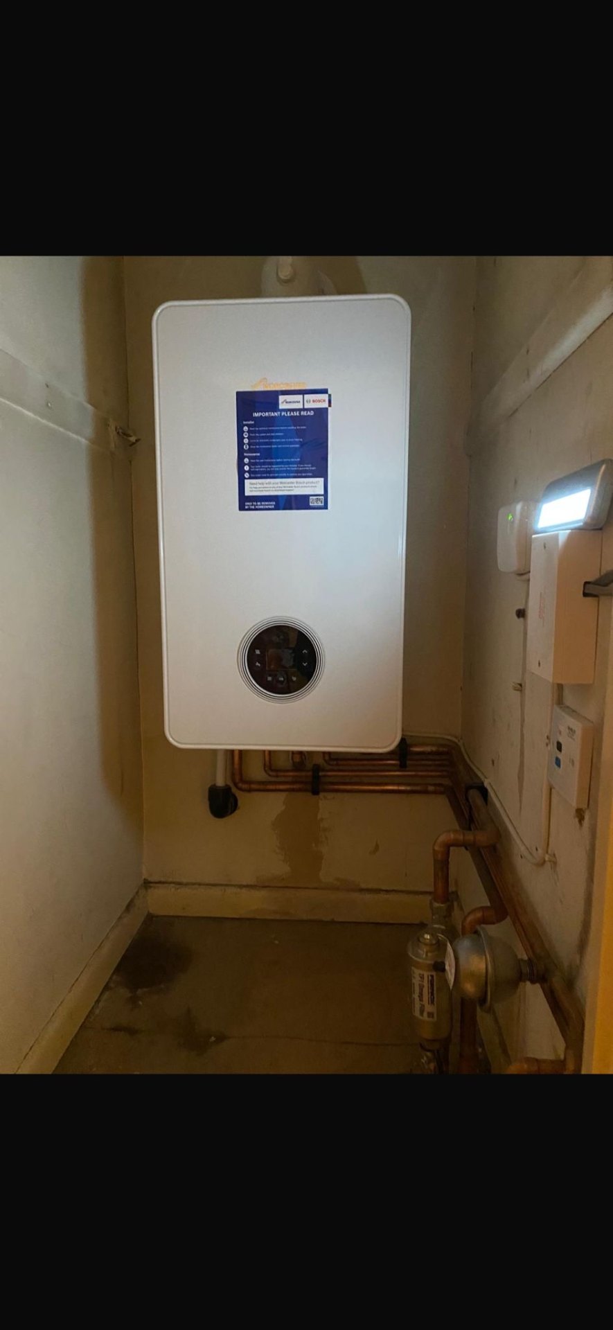 Boiler Install — after