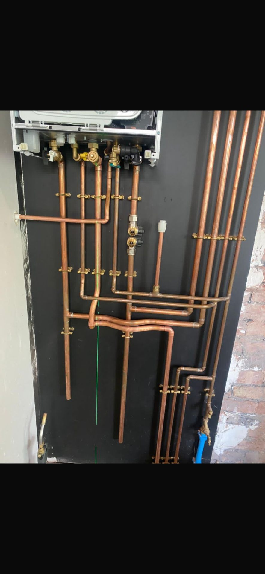 Feature Copper Pipework